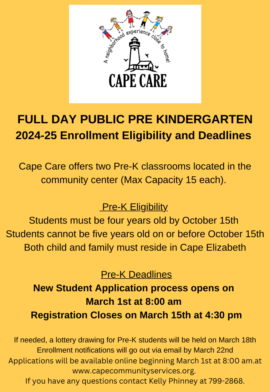 Cape Elizabeth Community Services Keeping Cape Active