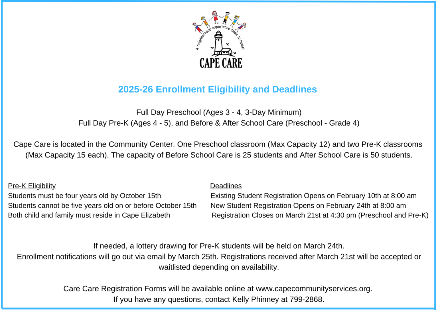 Cape Elizabeth Community Services Keeping Cape Active